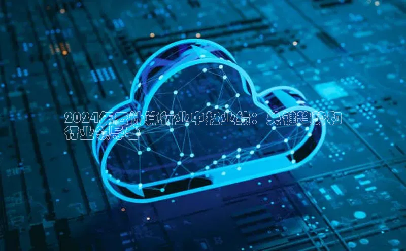 凯捷娱乐百度识图2024年云计算行业中报业绩：关键趋势和
行业领导者