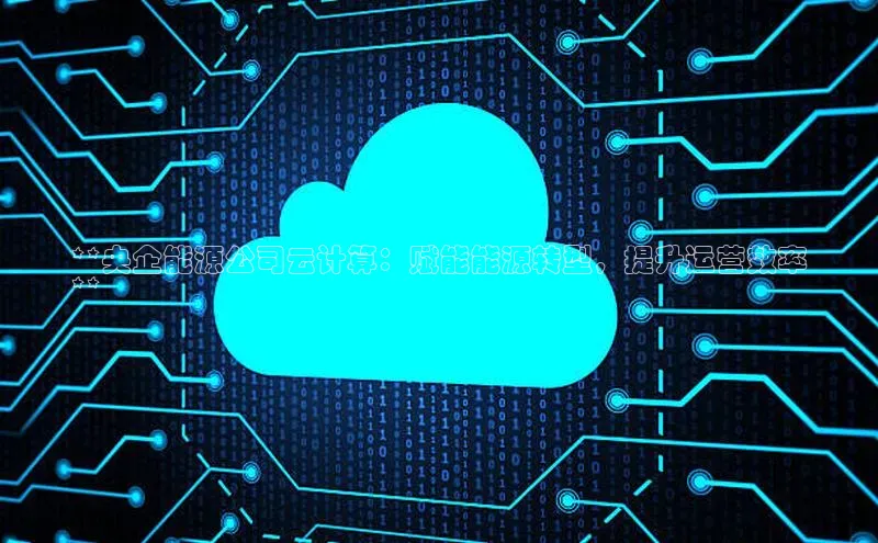 凯捷娱乐猫眼**央企能源公司云计算：赋能能源转型，提升运营效率
**