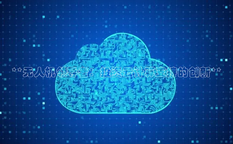 凯捷娱乐百度识图**无人机领导者：投资云计算支持的创新**