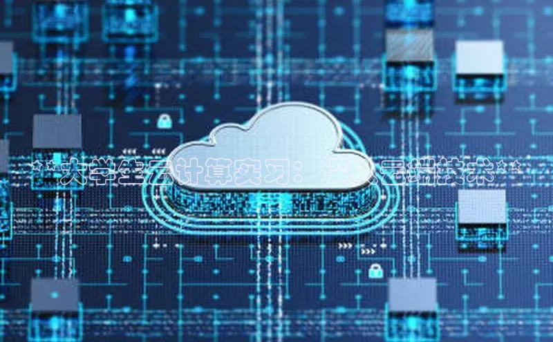 凯捷体育知乎**大学生云计算实习：深入云端技术**