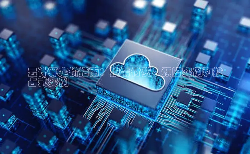 意昂4凯捷娱乐顺丰云计算定价指南：按需付费、预留实例和抢
占式实例