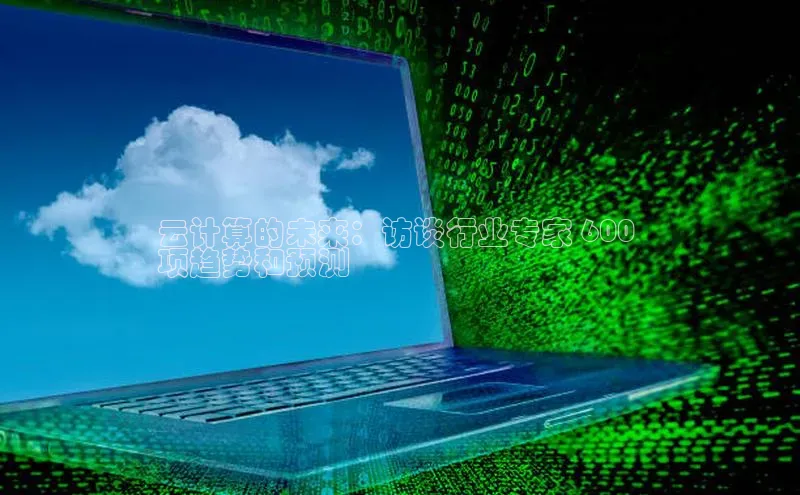 凯捷娱乐滴滴出行云计算的未来：访谈行业专家 600 
项趋势和预测