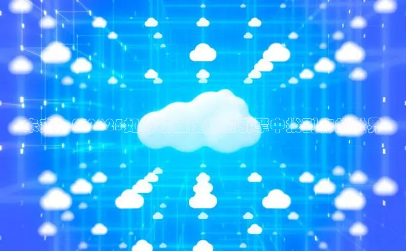 未来：AI2025如何在百度搜索引擎中找到你的世界